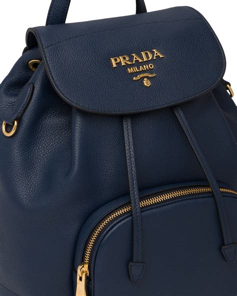 prada zaino pelle vestiaire collective|Zaini Prada in Pelle Blu .